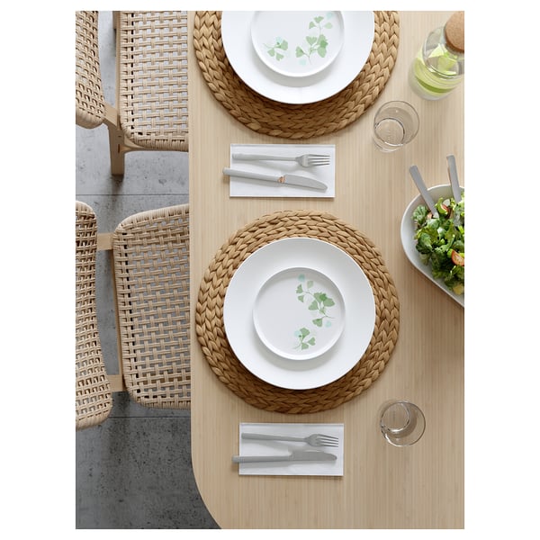 VOXLÖV - VOXLÖV Dining table, light bamboo, 180x90 cm