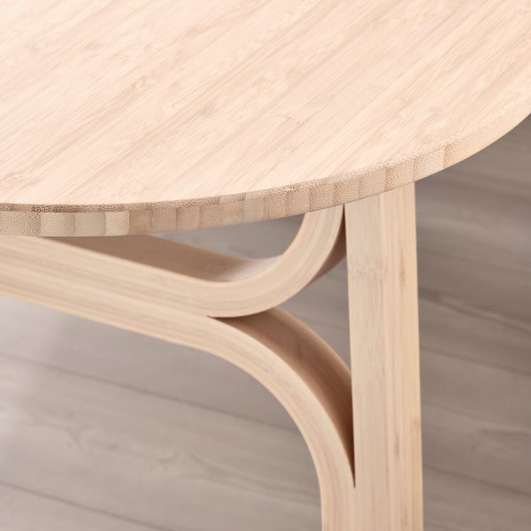VOXLÖV - VOXLÖV Dining table, light bamboo, 180x90 cm