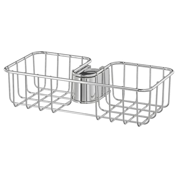VOXNAN shower shelf, chrome-plated, 25x6 cm
