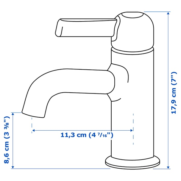 VOXNAN - Washbasin mixer, chrome