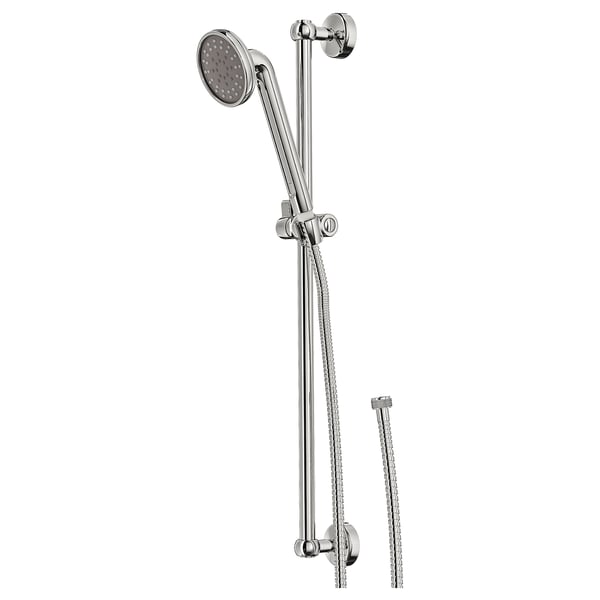 VOXNAN riser rail with handshower kit, chrome-plated, 90 mm