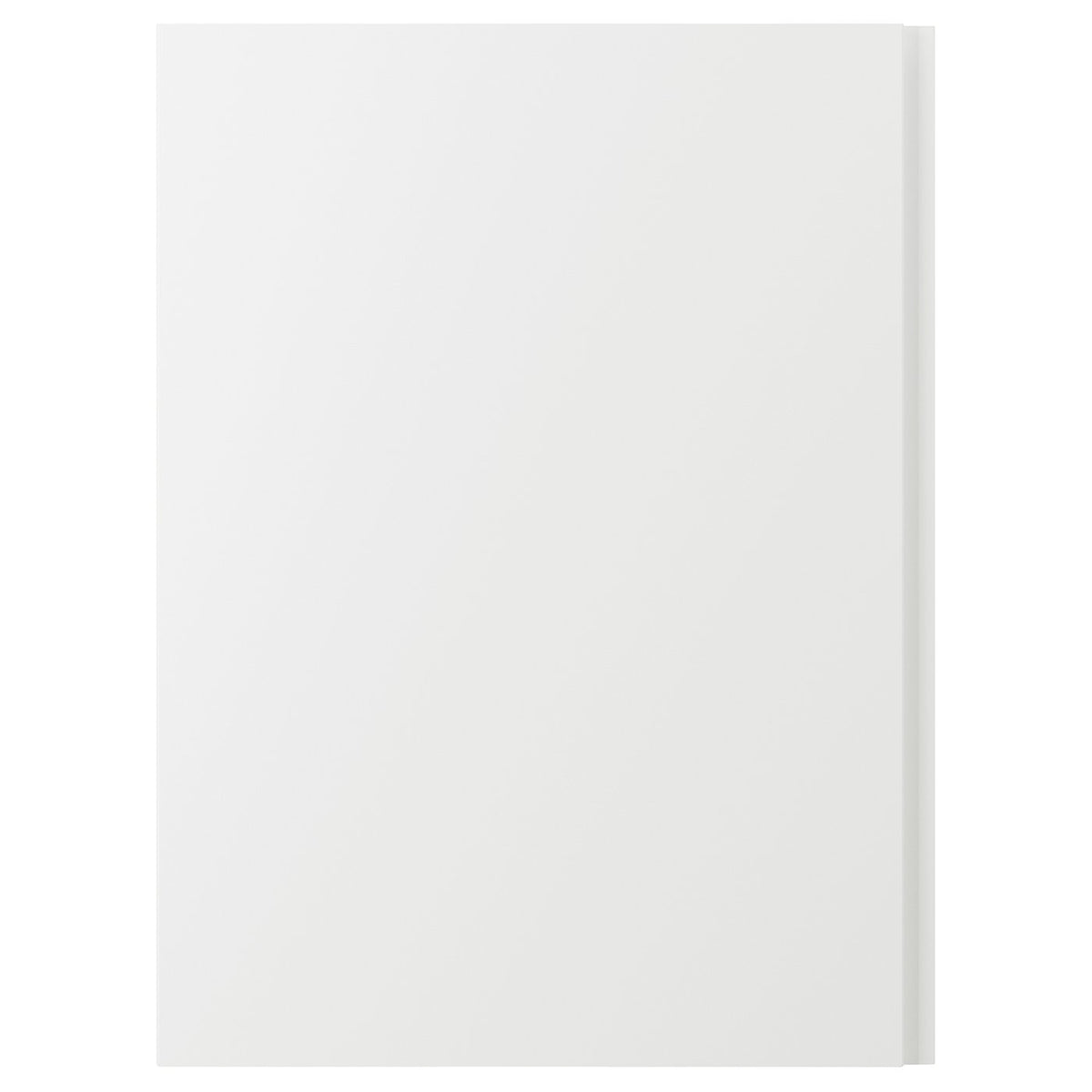VOXTORP door, matt white vertical handle, 60x80 cm
