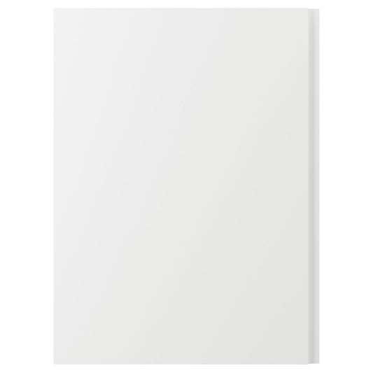 VOXTORP door, matt white vertical handle, 60x80 cm