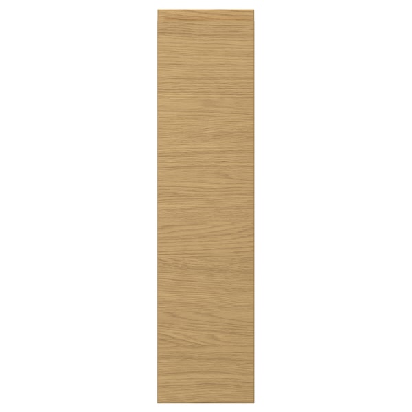 VOXTORP - Door, oak effect, 20x80 cm