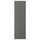 VOXTORP door, dark grey vertical handle, 60x200 cm