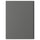 VOXTORP door, dark grey vertical handle, 60x80 cm