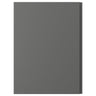 VOXTORP door, dark grey vertical handle, 60x80 cm