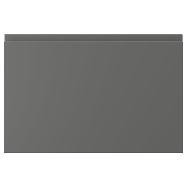 VOXTORP - VOXTORP Door, dark grey, 60x40 cm