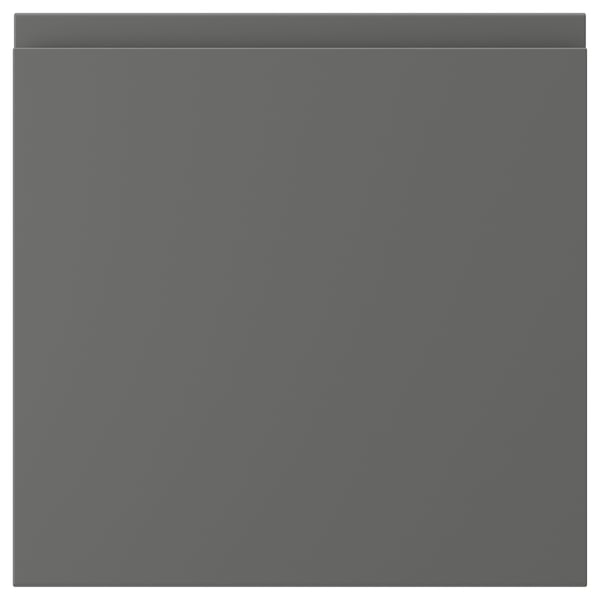 VOXTORP - VOXTORP Door, dark grey, 40x40 cm