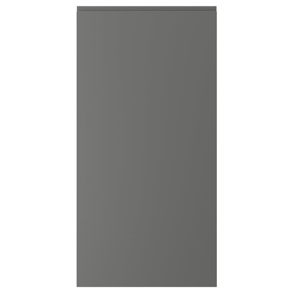 VOXTORP - VOXTORP Door, dark grey, 60x120 cm