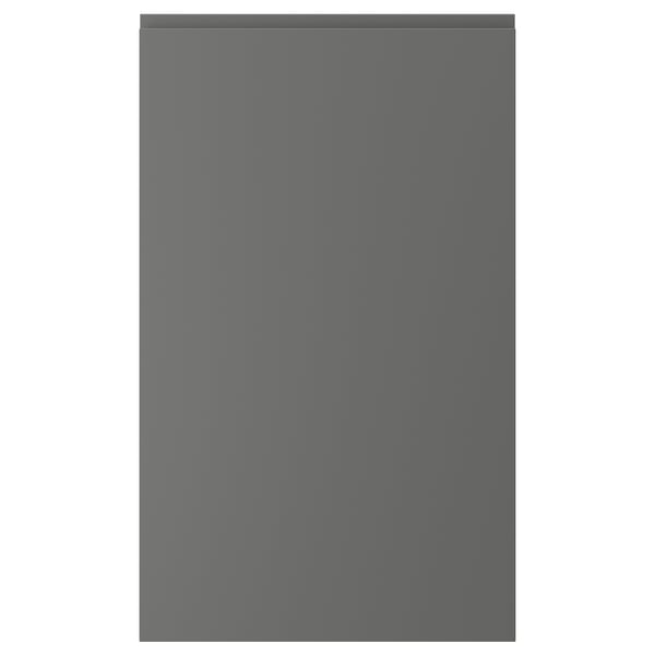 VOXTORP - VOXTORP Door, dark grey, 60x100 cm