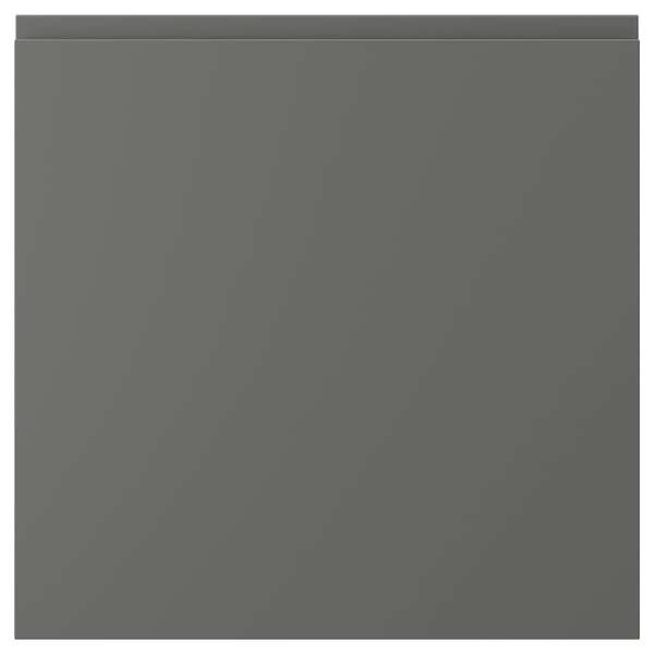 VOXTORP - VOXTORP Door, dark grey, 60x60 cm