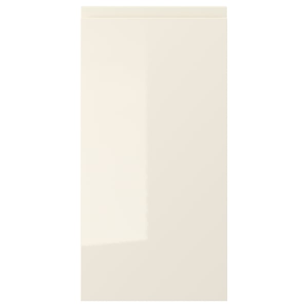 VOXTORP door, high-gloss light beige