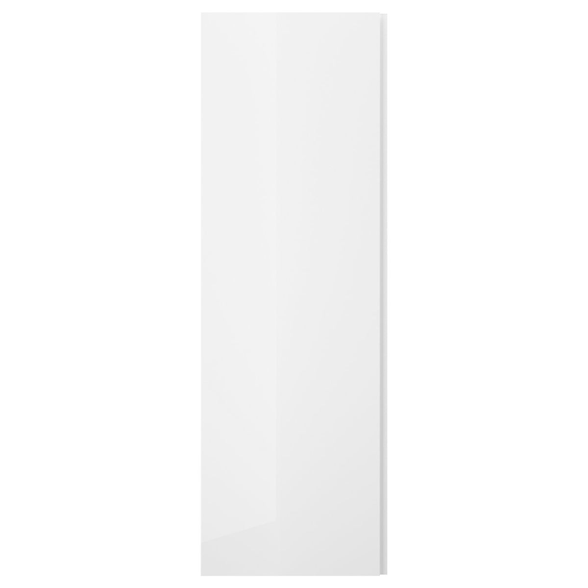 VOXTORP door, high-gloss white/vertical handle, 60x180 cm