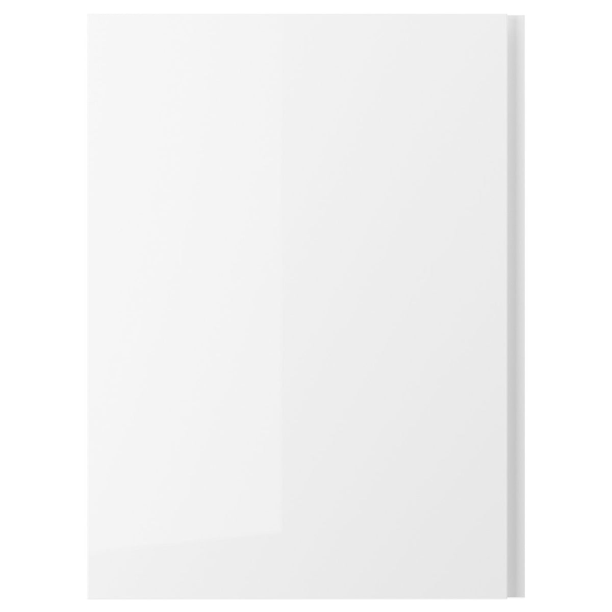 VOXTORP door, high-gloss white/vertical handle, 60x80 cm