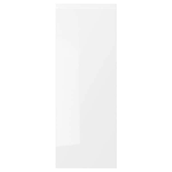 VOXTORP door, high-gloss white, 30x80 cm