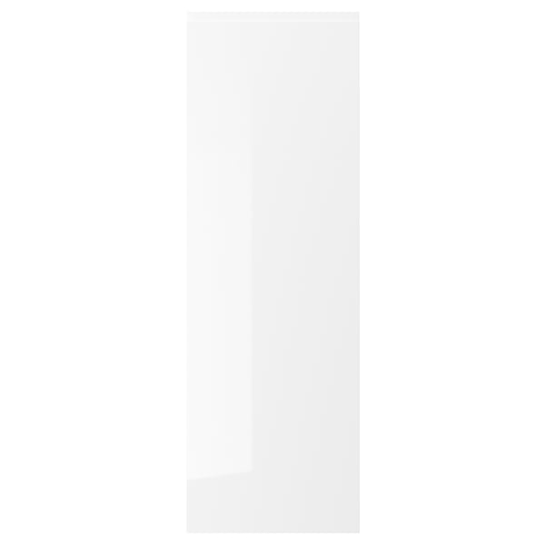 VOXTORP door, high-gloss white, 40x120 cm