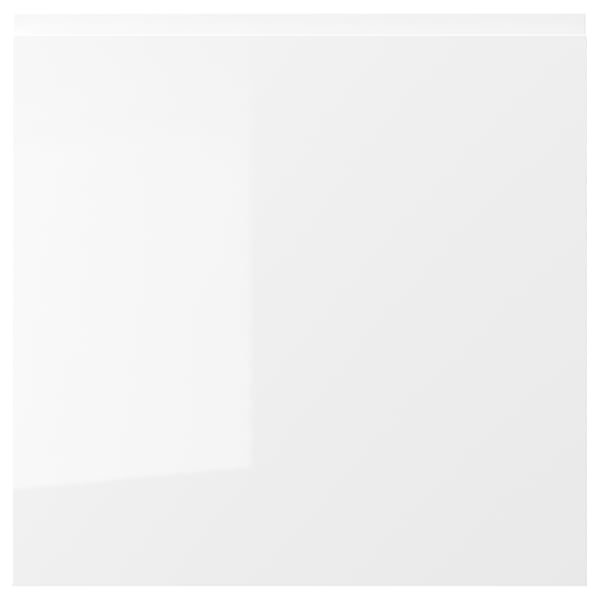 VOXTORP door, high-gloss white, 60x60 cm