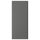 VOXTORP door, dark grey vertical handle, 60x140 cm
