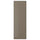 VOXTORP door, high-gloss dark grey-brown/vertical handle, 60x180 cm