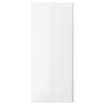VOXTORP door, high-gloss white/vertical handle, 60x140 cm