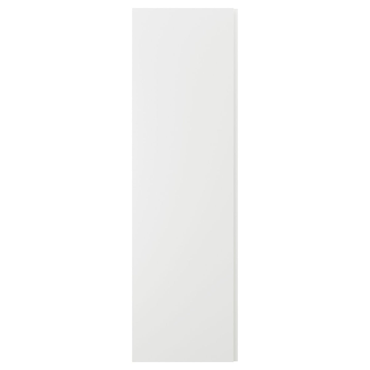 VOXTORP door, matt white vertical handle, 60x200 cm