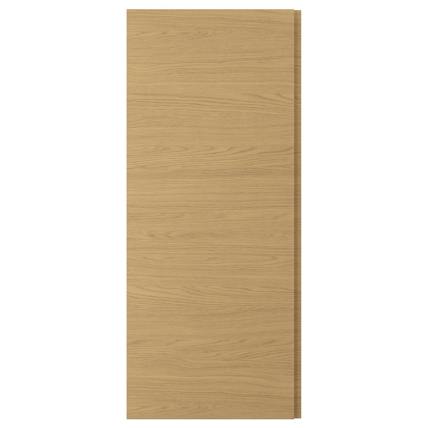 VOXTORP door, oak effect vertical handle, 60x140 cm