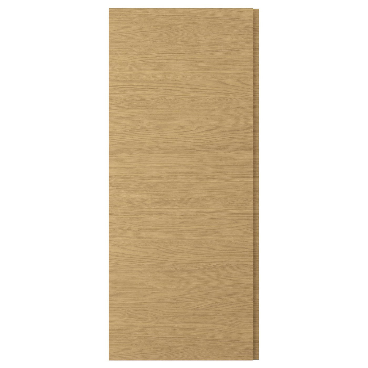 VOXTORP door, oak effect vertical handle, 60x140 cm