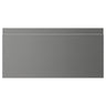 VOXTORP drawer front, stainless steel effect, 40x20 cm