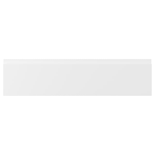 VOXTORP drawer front, matt white, 80x20 cm