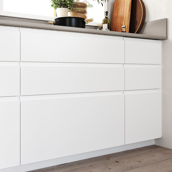 VOXTORP drawer front, matt white, 60x40 cm