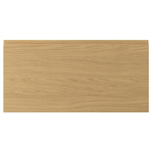 VOXTORP - Drawer front, oak effect, 80x40 cm