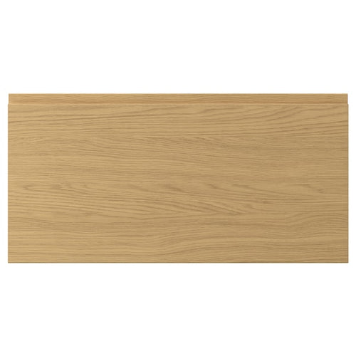 VOXTORP - Drawer front, oak effect, 80x40 cm