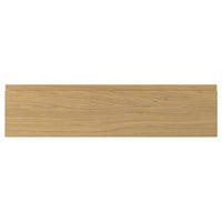 VOXTORP - Drawer front, oak effect, 80x20 cm