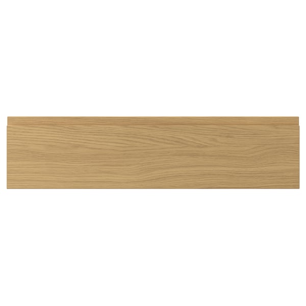 VOXTORP drawer front, oak effect, 80x20 cm