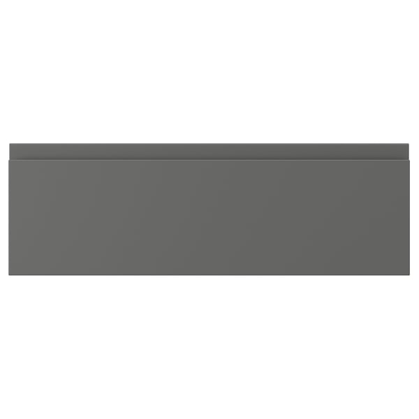 VOXTORP drawer front, dark grey, 60x20 cm