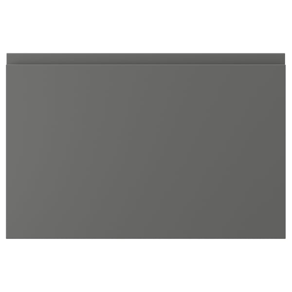 VOXTORP - Drawer front, dark grey, 60x40 cm