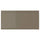 VOXTORP - Drawer front, high-gloss dark grey-brown, 40x20 cm
