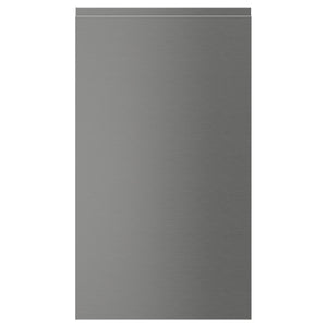VOXTORP front for dishwasher, stainless steel effect, 45x80 cm