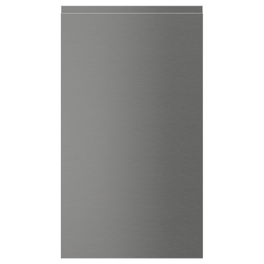 VOXTORP front for dishwasher, stainless steel effect, 45x80 cm