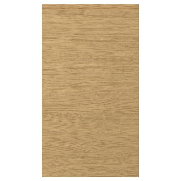 VOXTORP - Front for dishwasher, oak effect, 45x80 cm