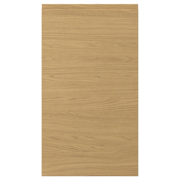 VOXTORP front for dishwasher, oak effect, 45x80 cm