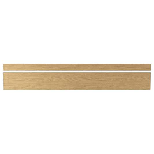 VOXTORP cover panel for lighting, oak effect, 221 cm