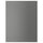 VOXTORP cover panel, stainless steel effect, 62x80 cm