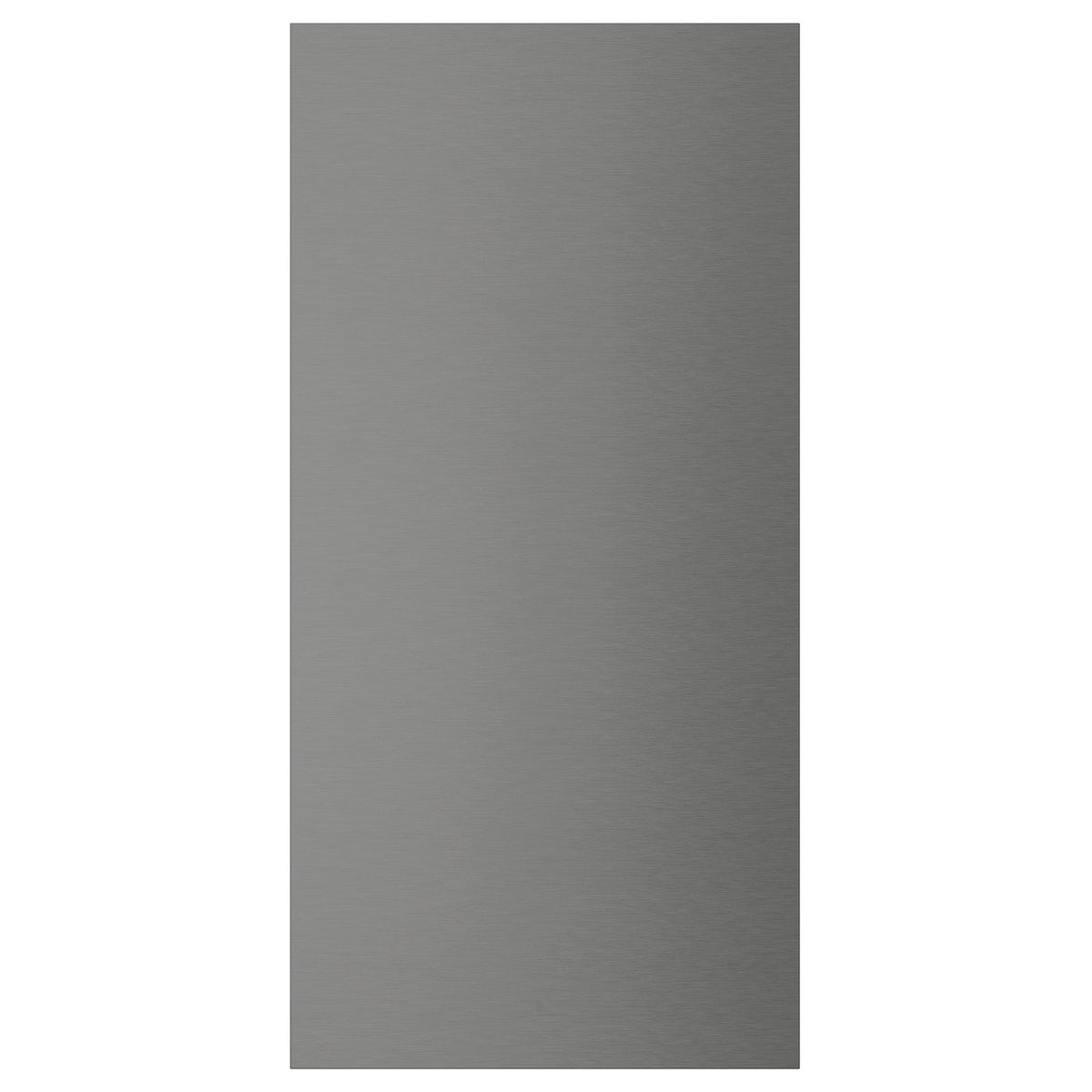 VOXTORP cover panel, stainless steel effect, 39x80 cm