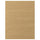 VOXTORP cover panel, oak effect, 62x80 cm