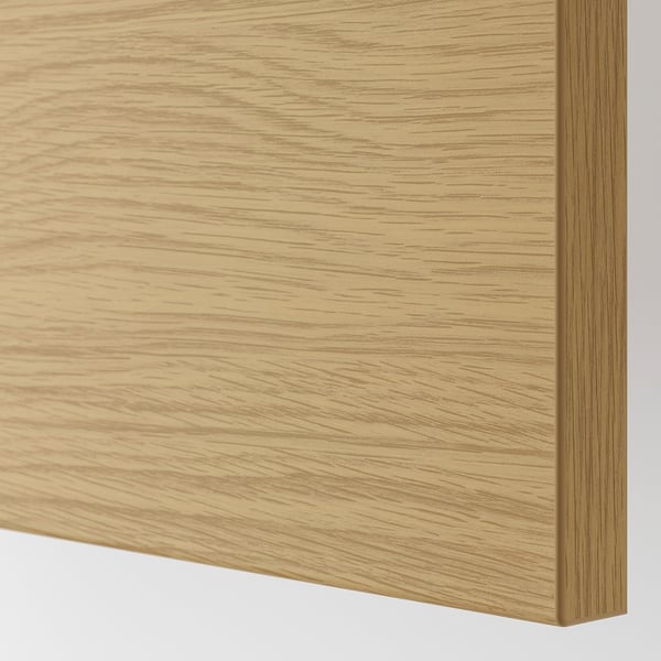 VOXTORP cover panel, oak effect, 39x106 cm