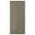 VOXTORP - VOXTORP Cover panel, high-gloss dark grey-brown, 39x86 cm