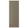 VOXTORP - VOXTORP Cover panel, high-gloss dark grey-brown, 39x106 cm