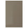 VOXTORP - VOXTORP 2-p door f corner base cabinet set, left-hand/high-gloss dark grey-brown, 25x80 cm